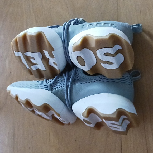 Sorel Kinetic Impact Lace Trainers in Crushed Blue, White Size 7M NWB - Picture 2 of 10